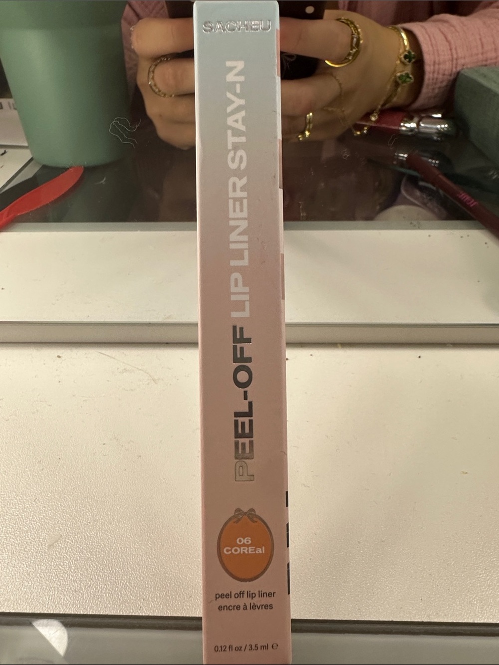 Peel-Off Lip Liner Stay-N - 06 Coral